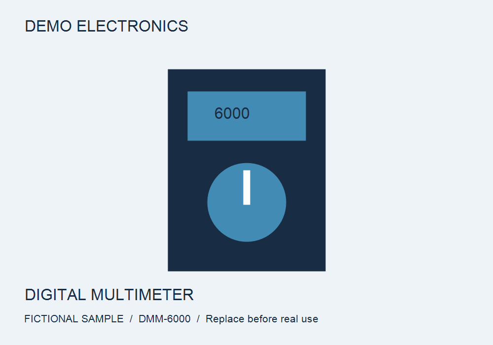 Demo Test & Measurement illustration